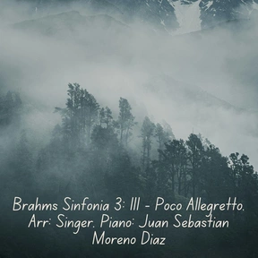 Brahms — Sinfonía No.3: III. Poco Allegretto cover